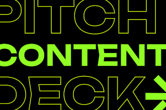 write a professional winning pitch deck for you