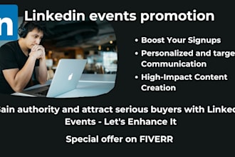 boost your linkedin event and maximize signups