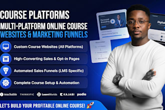 do online course website in teachable thinkific learnworlds kajabi podia expert