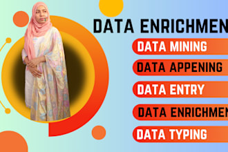 do data appending enrichment and data entry