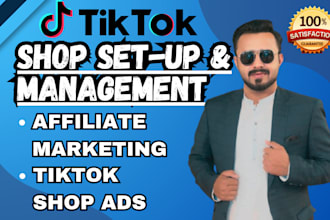 set up tiktok shop, manage tiktok shop, tik tok shop affiliate marketing, va