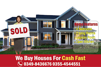 design beautiful social media ads and  print ads design