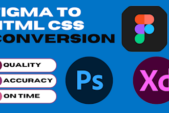 convert figma to html, css, figma to angular or react app