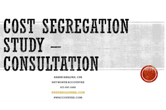 cost segregation study for your property