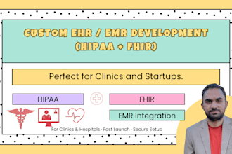 build your hipaa compliant ehr emr system with fhir integration