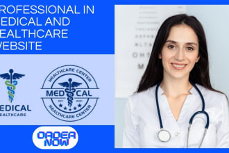 deesign medical healthcare websbsite, homecare, recruitment, job board staffing