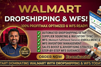 do walmart dropshipping and wfs store management