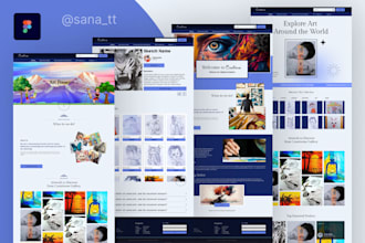 design  ui ux landing page figma prototype website ui in figma