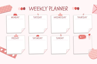 design a layout for journal, planner, workbook or calendar