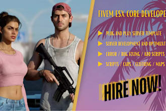 be your fivem developer esx