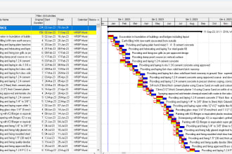 do construction project management task on primavera p6 or ms project