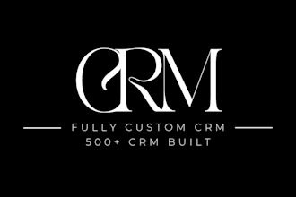 develop fully custom crm php for your business