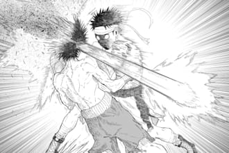 draw professional manga pages