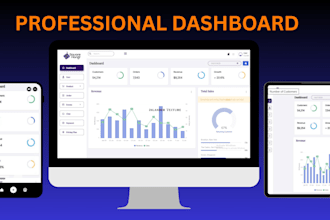 create frontend dashboard, admin dashboard using bootstrap 5