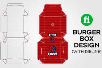 do dieline templates and design for any product packaging box