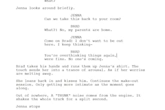 write your short film screenplay
