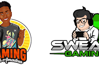 design you a creative and gaming logo
