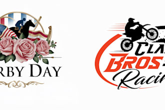 design a modern racing logo design