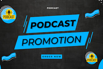 do podcast promotion to increase massive audience