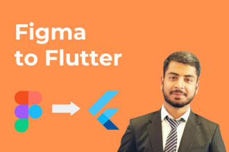 be your flutter app developer for figma to flutter app conversion