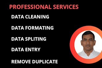 do clean excel data, editing and removing duplicate data