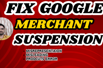 fix google merchant center misrepresentation suspension