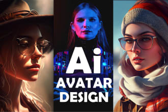 create ai generated 3d image avatar for your website
