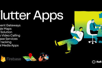 do flutter calling, firebase, payment, rest api, google maps
