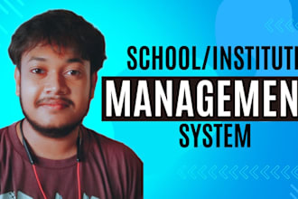 make school, institute management website