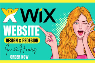 wix website design or wix redesign wix landing wix studio ecommerce store