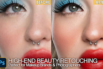 do professional beauty retouching for campaigns and portfolios