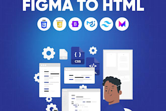 convert figma to html css and tailwind css