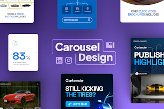 design scroll stopping carousels for lead generation