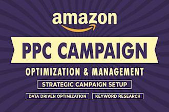 setup and optimize amazon PPC campaign amazon ads campaign