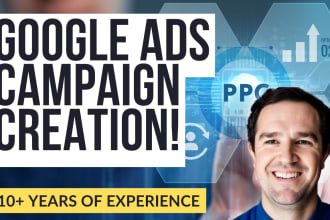 setup your google ads account, campaign, and conversion tracking