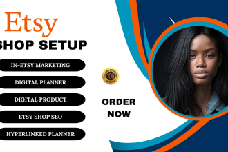 etsy shop hyperlinked digital planner etsy digital products etsy seo