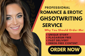 ghostwrite romance, fantasy, erotic fiction novel, nsfw, bdsm, romance stories