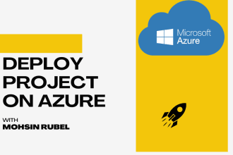 deploy any technology project, including database, on microsoft azure