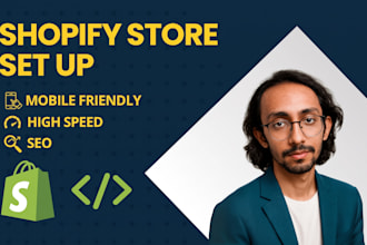 setup automated shopify dropshipping store