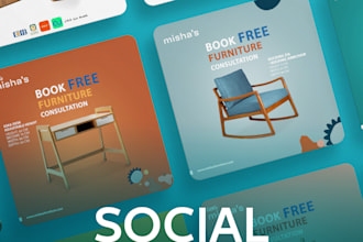 social media design photoshop