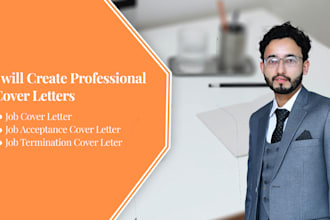 write job offer, acceptance and  termination letters