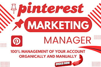 be your pinterest marketing manager to grow your business