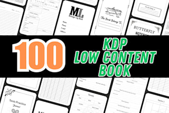 deliver bulk kdp low content book interior bundle