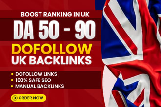 create contextual dofollow UK backlinks white hat link building service