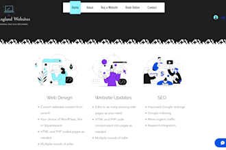 design your company website