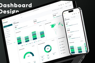 do design for dashboard, webapp, CRM, and saas admin panel