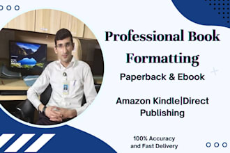 do ebook formatting paperback formatting for amazon kindle