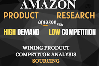 do amazon fba product research and product hunting