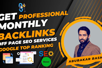 do monthly, high authority, manual and mix backlinks for your website