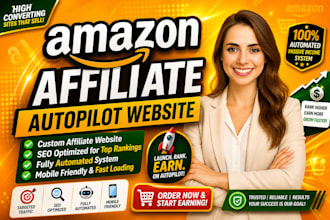 create autopilot amazon affiliate website store with autoblog